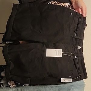 SOLD Old Navy | OG Straight Fit Cuff Shorts | Womens 8